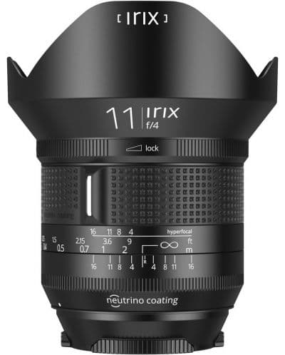 Обектив Irix - 11mm, f/4.0 Firefly, за Canon
