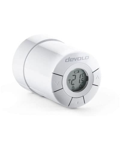 Термостат за радиатор devolo - 09811, Z-Wave, бял