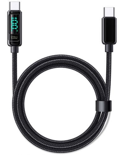 Кабел Xmart- 15037, USB-C/USB-C, 1.2 m, черен