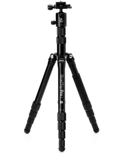 Статив meFoto - RoadTrip Pro Alu Series 1 6-in-1 + Ball Head, 40-153 cm, черен