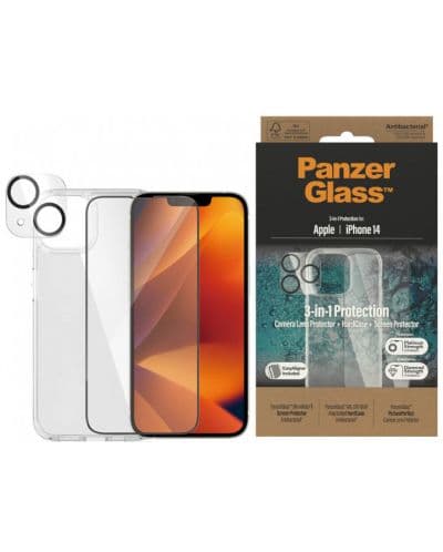 Калъф и протектори PanzerGlass - 3-in-1 Protection, iPhone 14