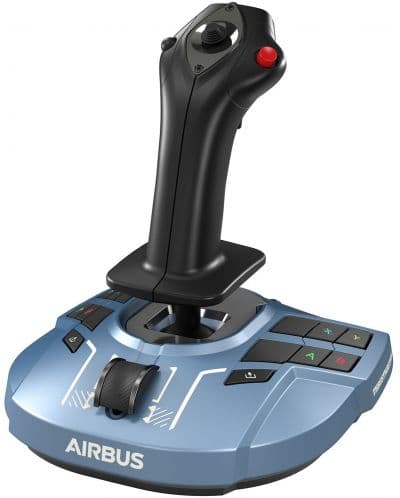 Контролер Thrustmaster - TCA Sidestick X Airbus Edition, син