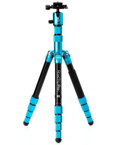 Статив meFoto - RoadTrip Pro Alu Series 1 6-in-1 + Ball Head, 40-153 cm, син