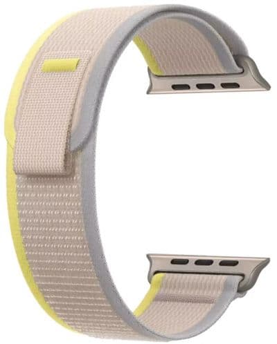 Каишка Trender - TR-ATX Textile, Apple Watch, 44/45 mm, бежова