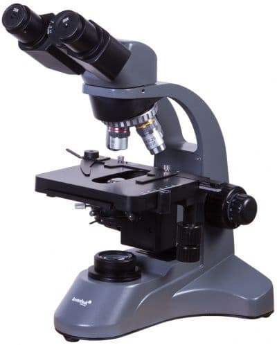 Микроскоп Levenhuk - 720B, сив/черен