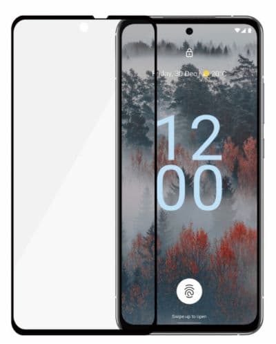 Стъклен протектор Safe - UWF, Nokia X30, черен