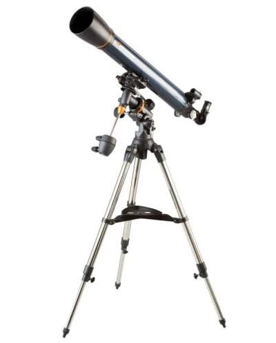 Телескоп Celestron - AstroMaster 90EQ, AC 90/1000, тъмносин