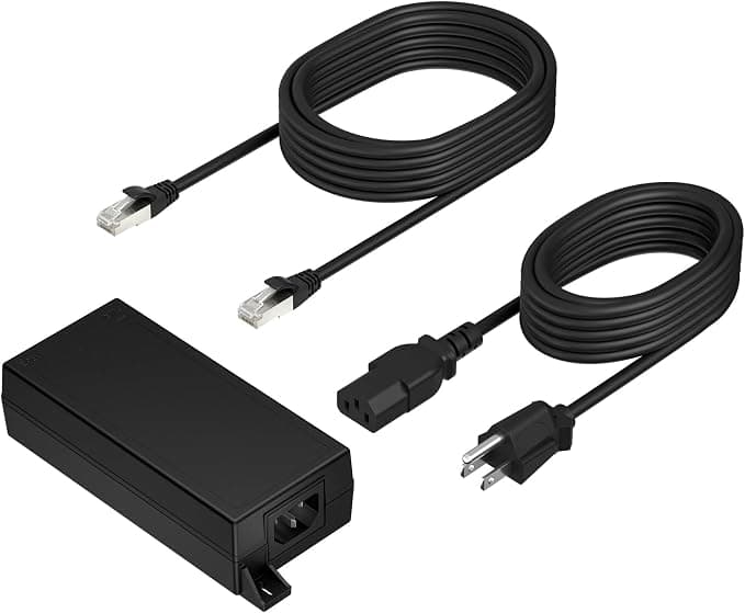 HP Poly PoE++ 65W 2.5G Adapter with 3.66m CAT6A Cable and Power Cord EMEA INTL English Loc Euro plug