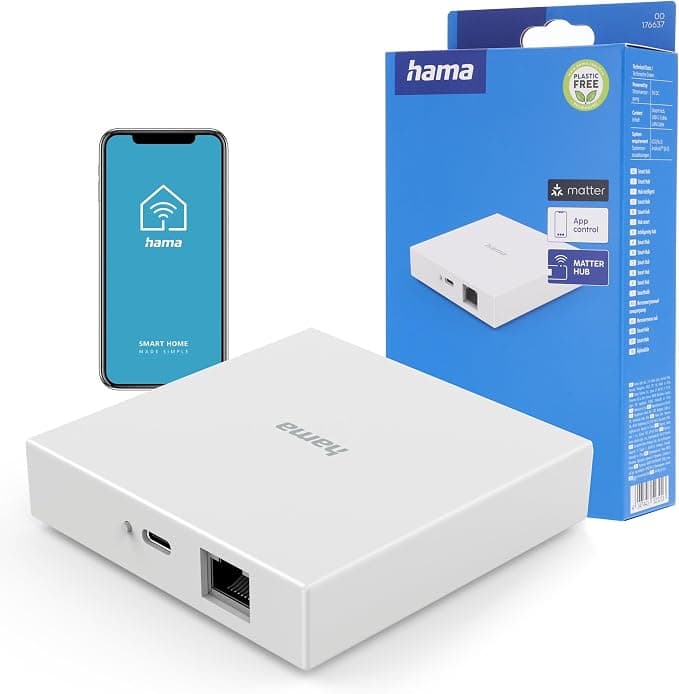 HAMA Смарт Хъб, Matter, Zigbee, гласов контрол
