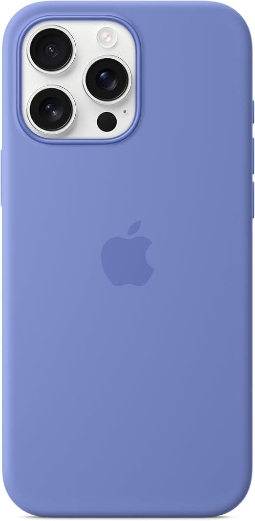 Оригинален силиконов кейс за iPhone 16 Pro Max с MagSafe - Apple iPhone Silicone Case with MagSafe (син)