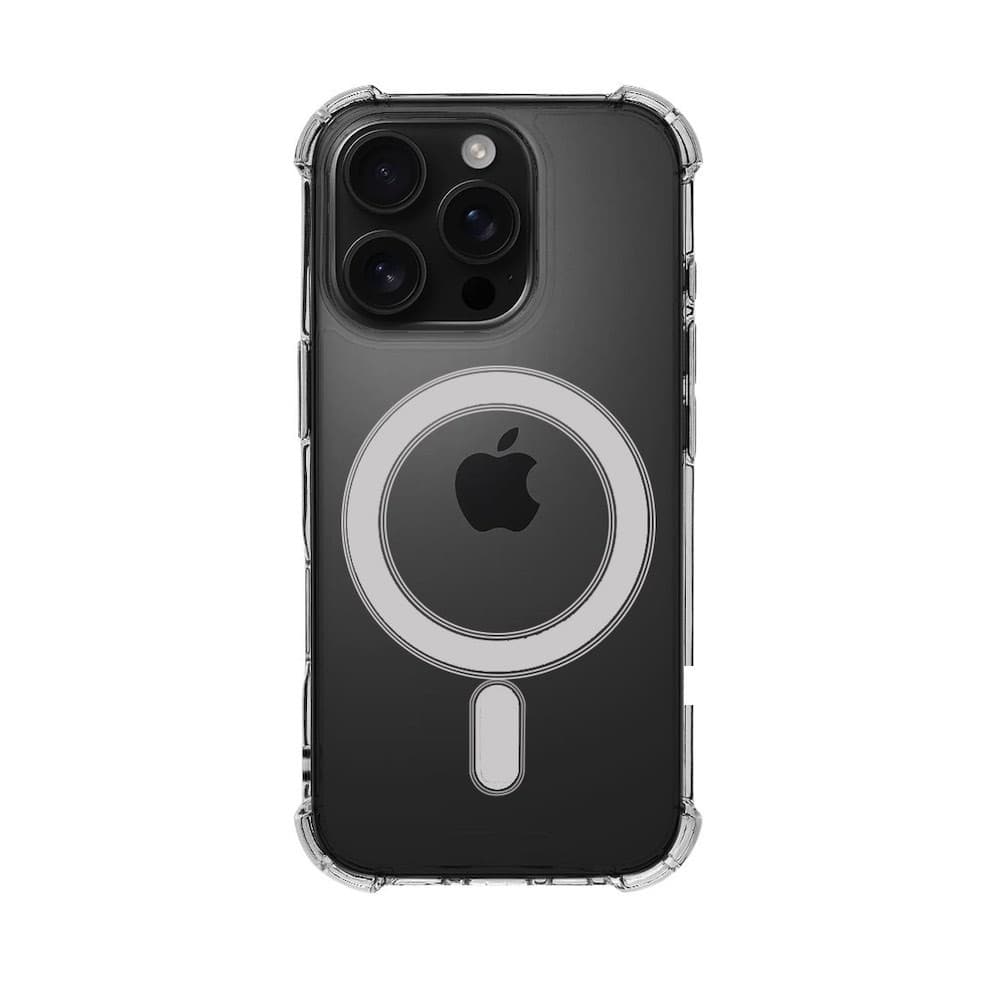 Хибриден удароустойчив кейс с MagSafe за iPhone 16 Pro - Tactical MagForce Plyo Case (прозрачен)