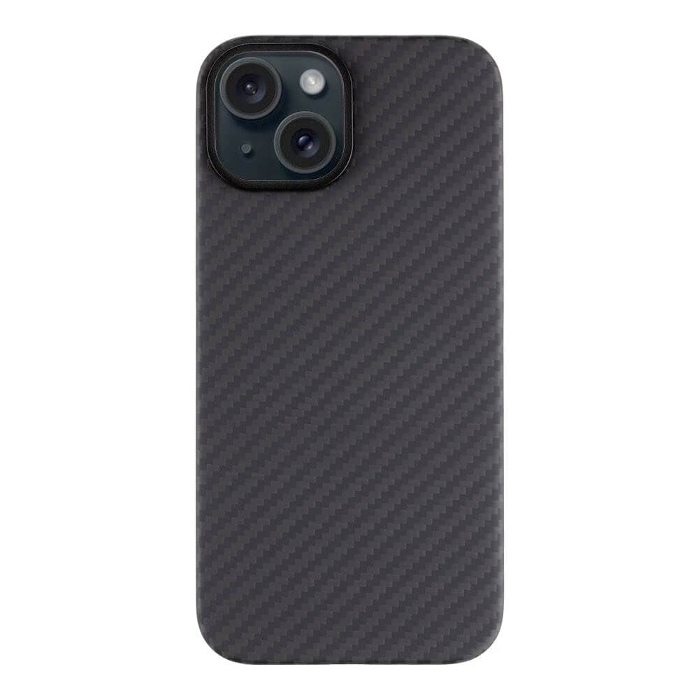 Кевларен кейс с MagSafe за iPhone 15 - Tactical MagForce Aramid Case (черен)