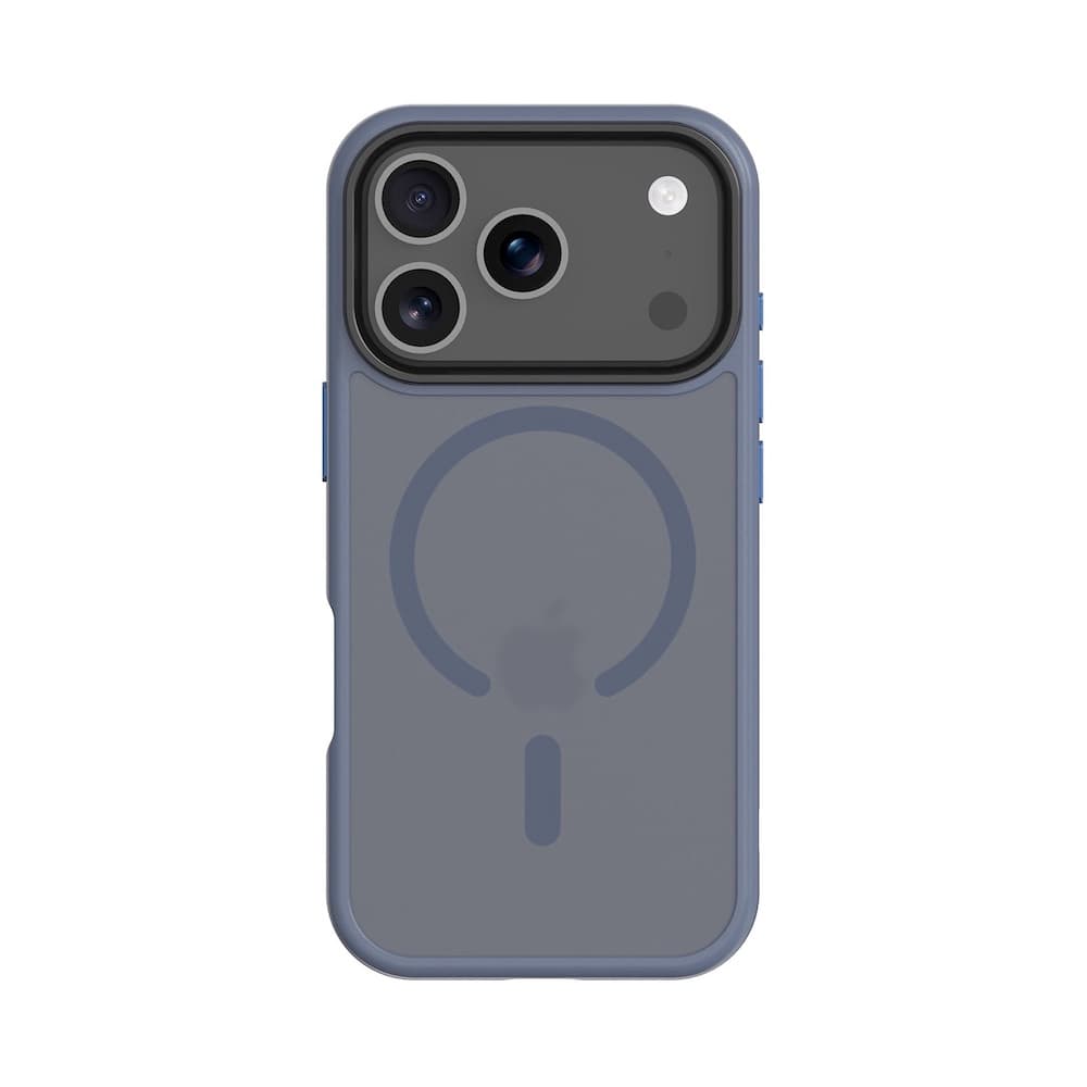 Хибриден удароустойчив кейс с MagSafe за iPhone 17 Pro - Tactical MagForce Hyperstealth Cover (тъмносин)