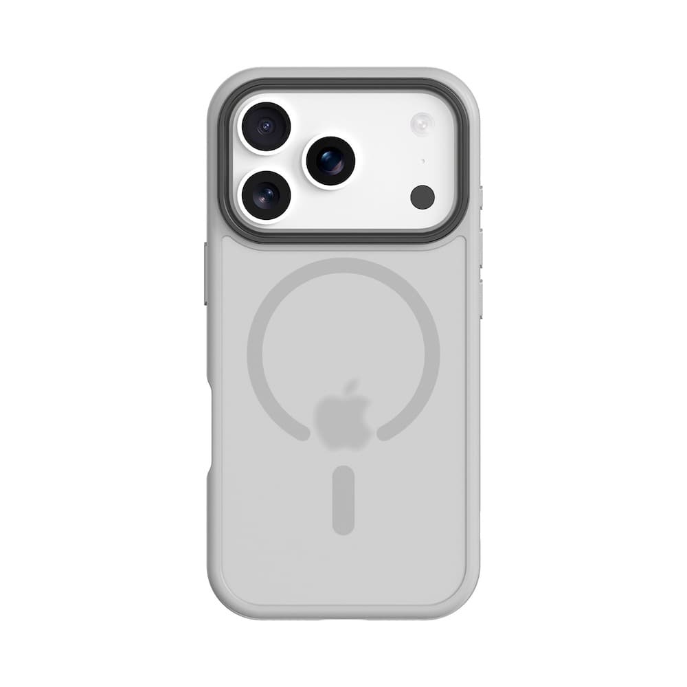 Хибриден удароустойчив кейс с MagSafe за iPhone 17 Pro - Tactical MagForce Hyperstealth Cover (сив)