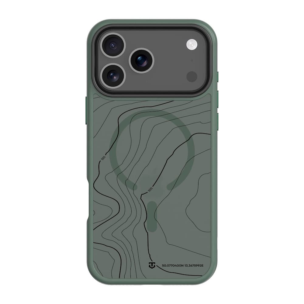 Хибриден удароустойчив кейс с MagSafe за iPhone 17 Pro Max - Tactical MagForce Hyperstealth Sika Cover (тъмнозелен)
