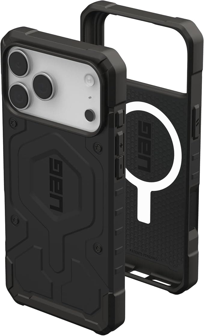 Удароустойчив хибриден кейс с MagSafe за iPhone 17 Pro Max - Urban Armor Gear Pathfinder MagSafe Case (черен)
