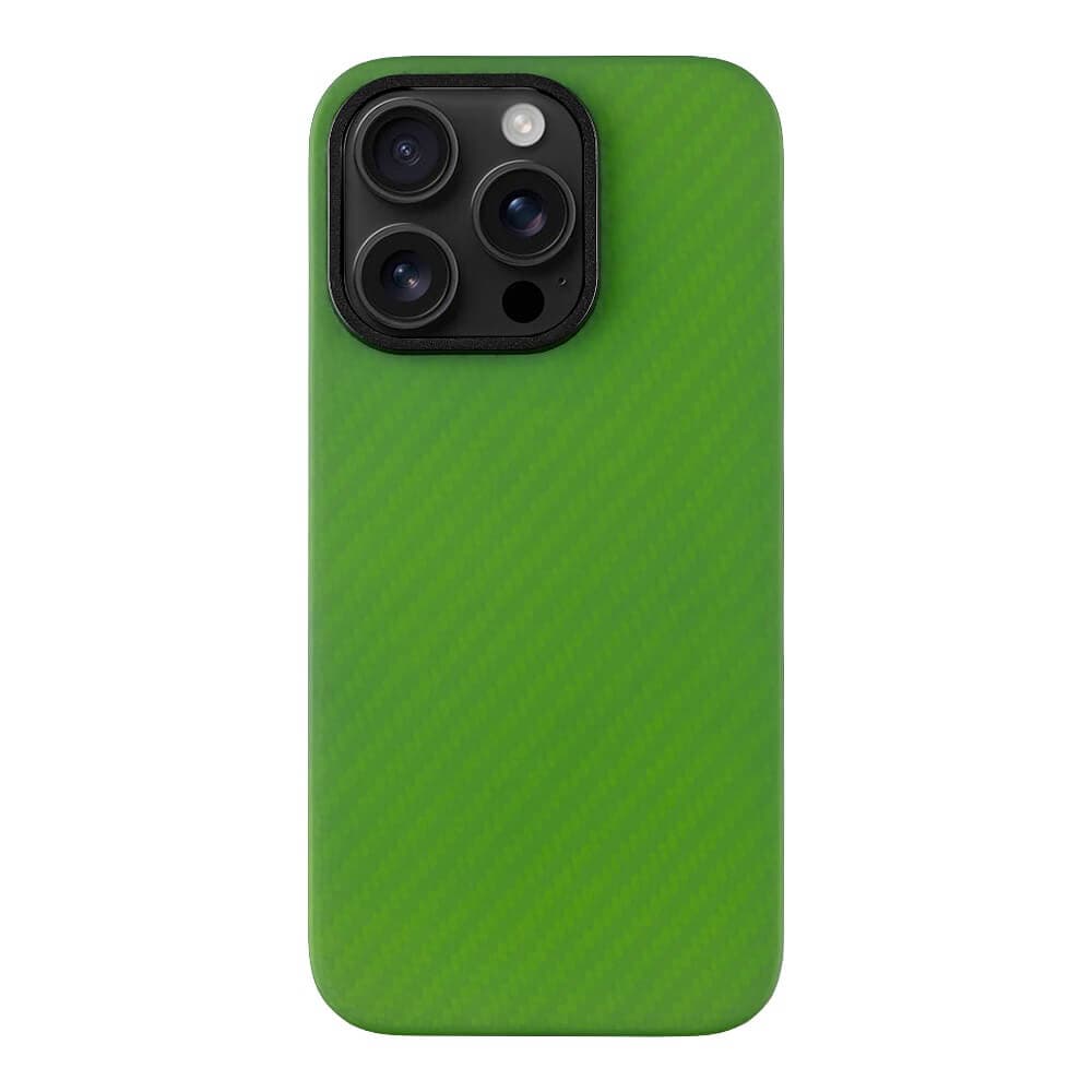 Кевларен кейс с MagSafe за iPhone 16 Pro - Tactical MagForce Aramid Case (зелен)