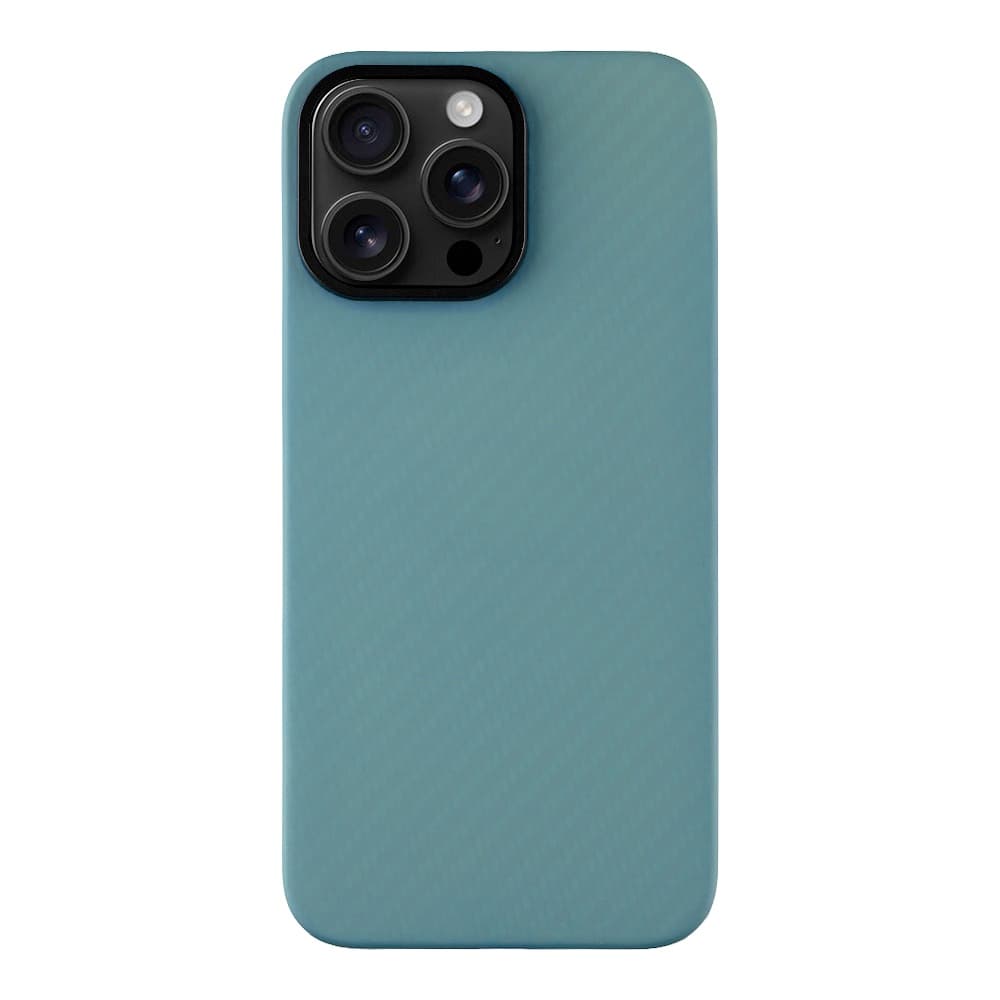 Кевларен кейс с MagSafe за iPhone 16 Pro Max - Tactical MagForce Aramid Case (светлосин)