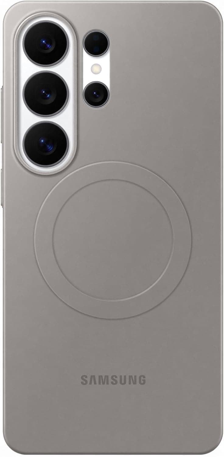 Оригинален поликарбонатов кейс с Qi2 поддръжка за Samsung Galaxy S26 Ultra - Samsung Slim Magnet Cover Case EF-SS948CJE (сив)