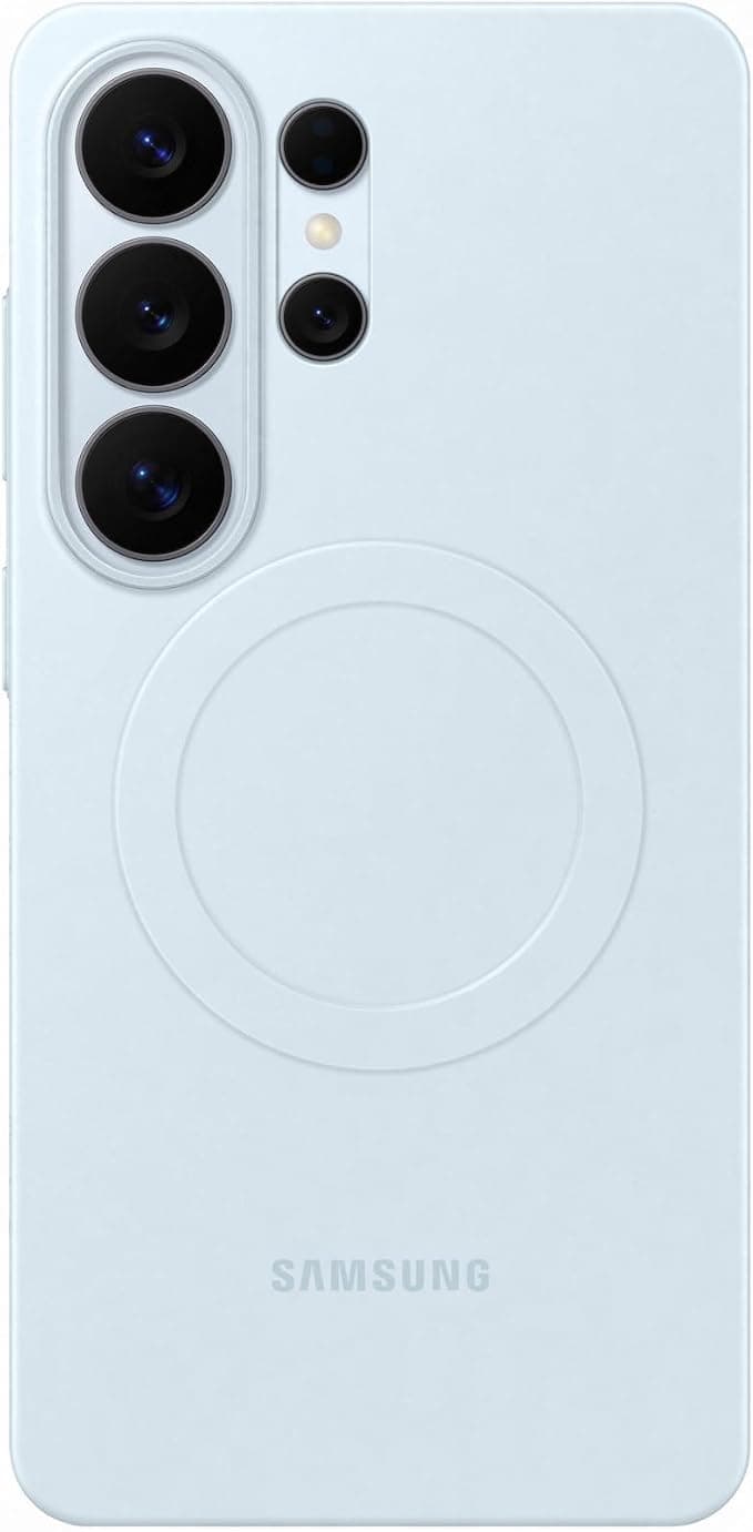 Оригинален поликарбонатов кейс с Qi2 поддръжка за Samsung Galaxy S26 Ultra - Samsung Slim Magnet Cover Case EF-SS948CLE (светлосин)