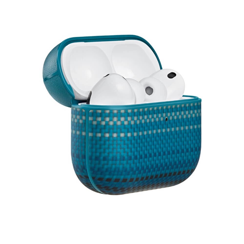 Кевларен кейс с MagSafe за Apple AirPods Pro 3 - Pitaka Moonrise Aramid Fiber MagSafe Case