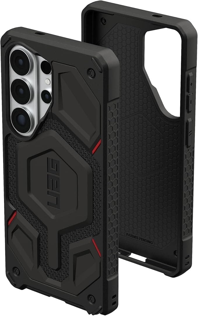 Удароустойчив хибриден кейс с MagSafe за Samsung Galaxy S26 Ultra - UAG Monarch Pro Kevlar Case (черен)