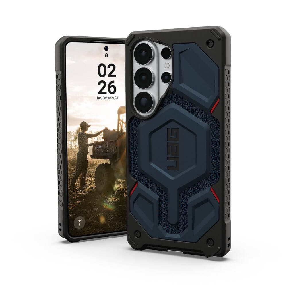 Удароустойчив хибриден кейс с MagSafe за Samsung Galaxy S26 Ultra - UAG Monarch Pro Kevlar Case
