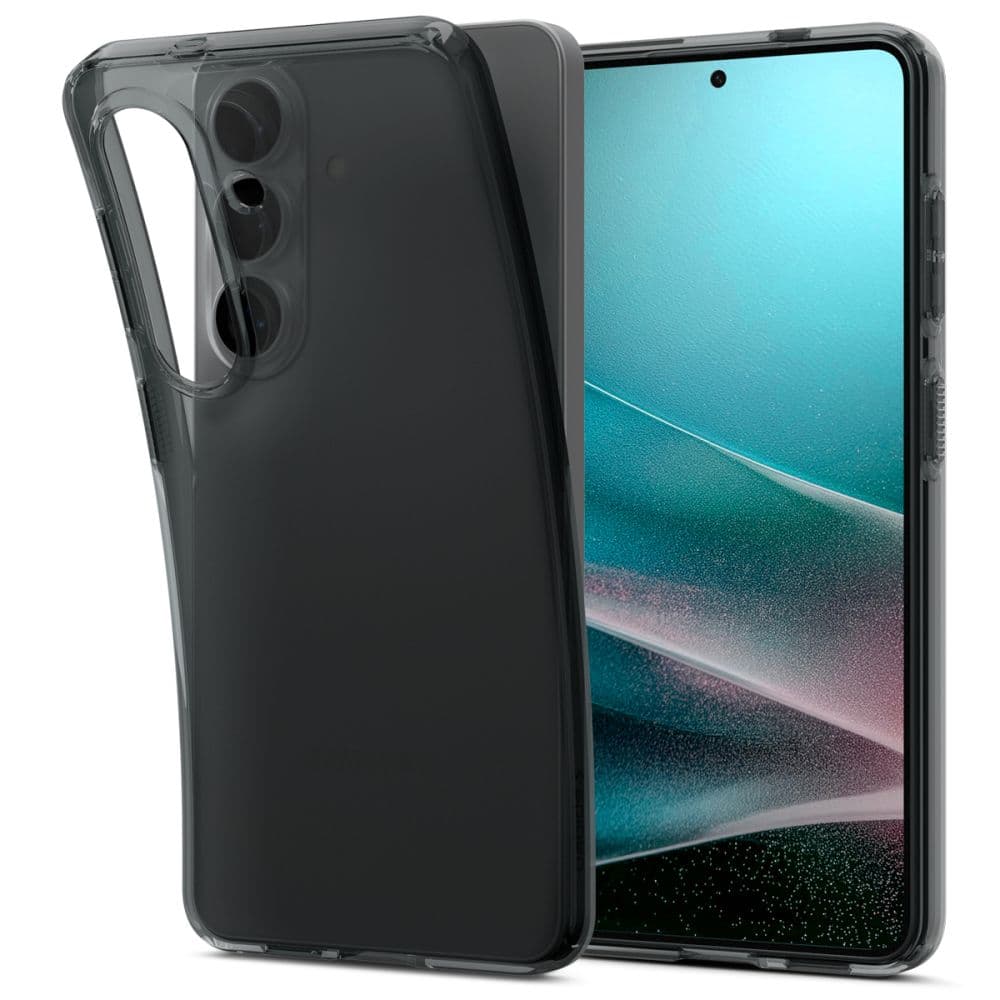 Тънък силиконов (TPU) калъф за Samsung Galaxy S26 - Spigen Liquid Crystal Case (черен)