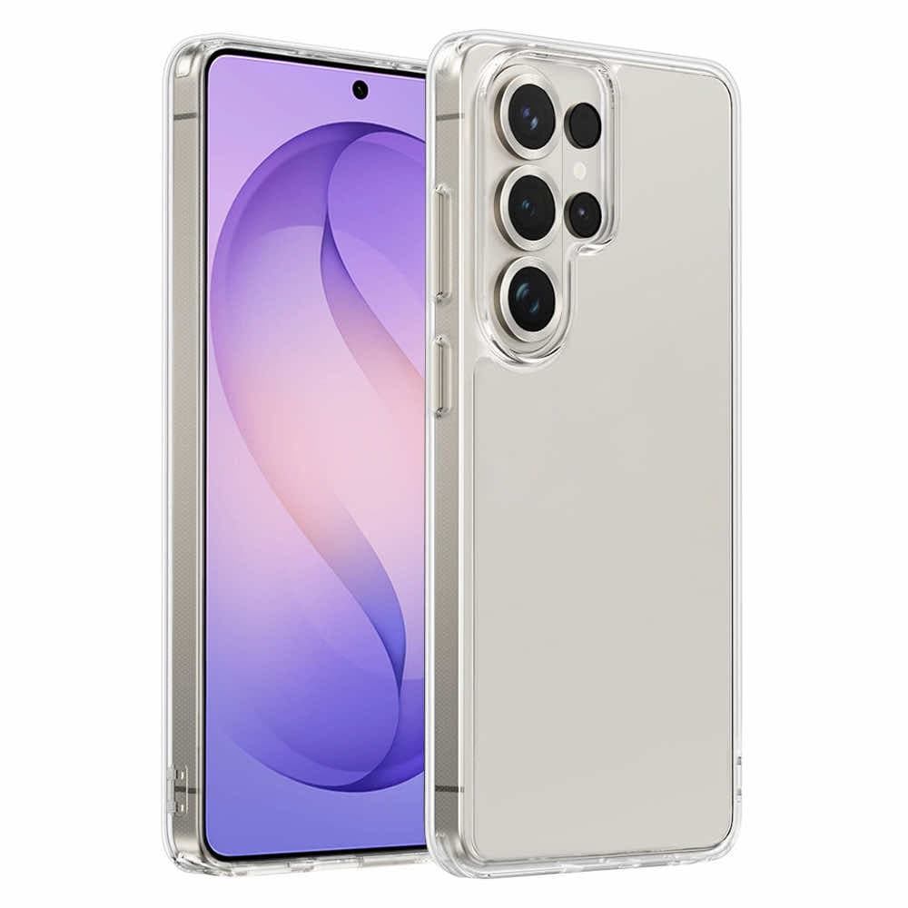 Хибриден кейс с висока степен на защита за Samsung Galaxy S26 Ultra - Blueo Crystal+ Anti-Drop Case (прозрачен)