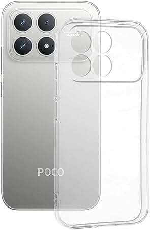 Силиконов (TPU) калъф за Xiaomi Poco F8 Pro - Techsuit Clear Silicone Case (прозрачен)
