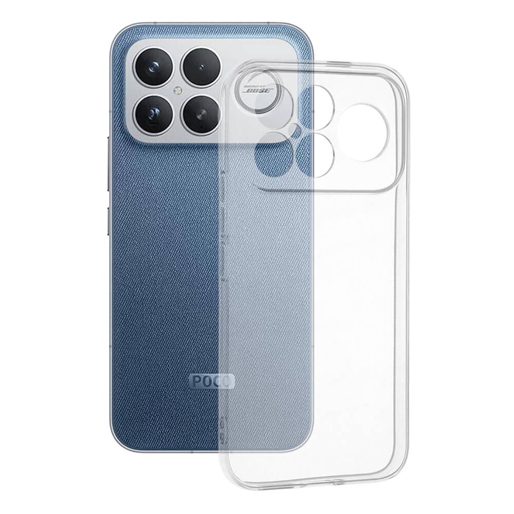 Силиконов (TPU) калъф за Xiaomi Poco F8 Ultra - Techsuit Clear Silicone Case (прозрачен)