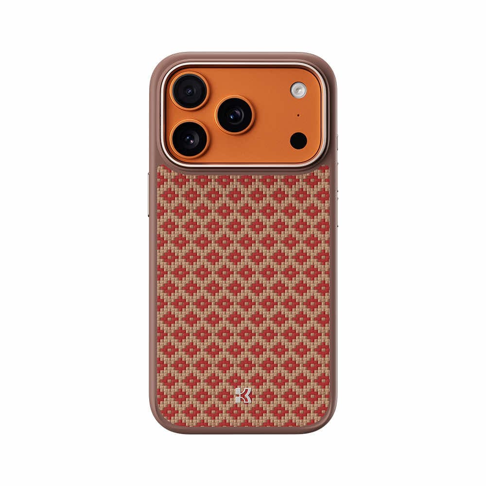 Удароустойчив кевларен кейс с MagSafe за iPhone 17 Pro - Benks Magnetic Armor Pro ArmorGrid Kevlar Case Metal Frame Case 600D (черен)