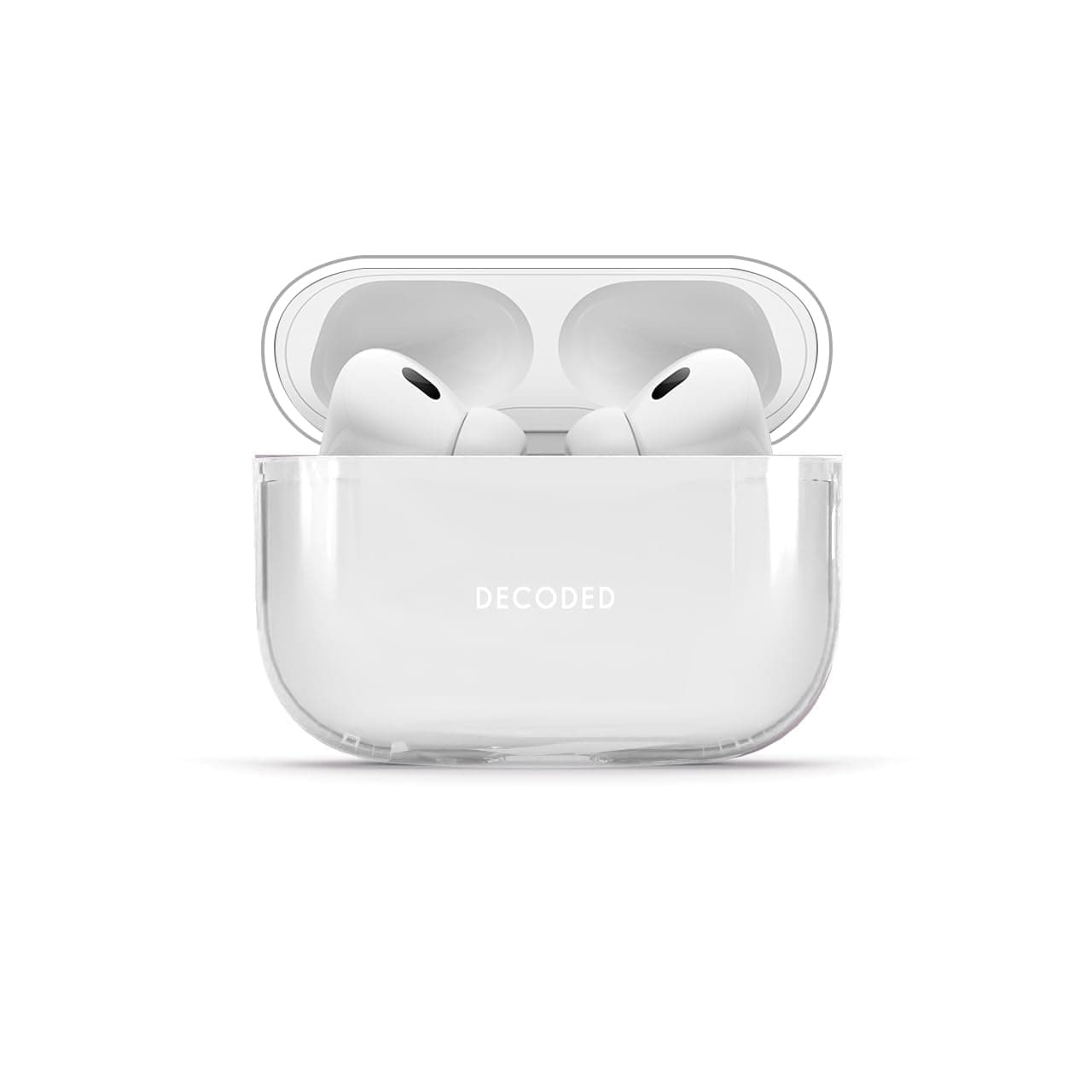 Твърд прозрачен поликарбонатов кейс за Apple AirPods Pro 3 - Decoded Transparent AirCase Pro
