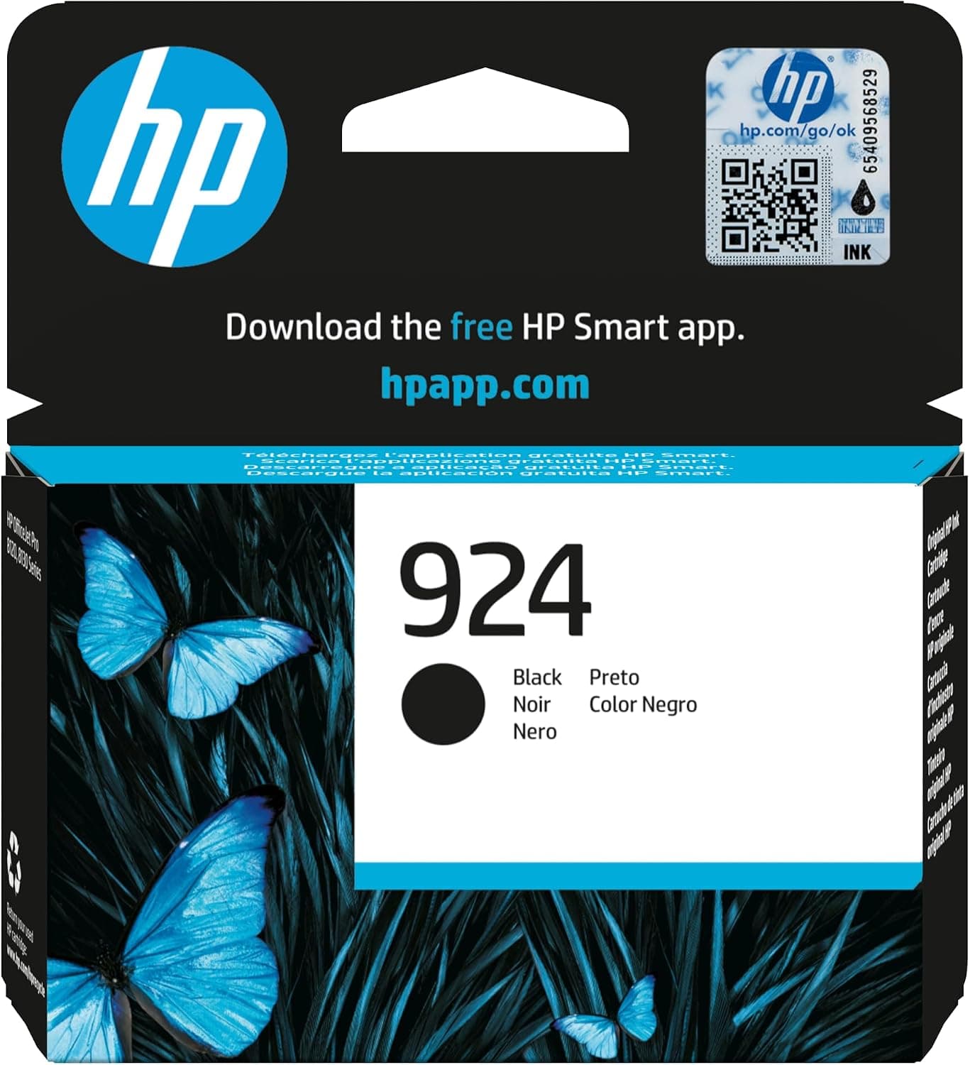 HP 924 Black Original Ink Cartridge
