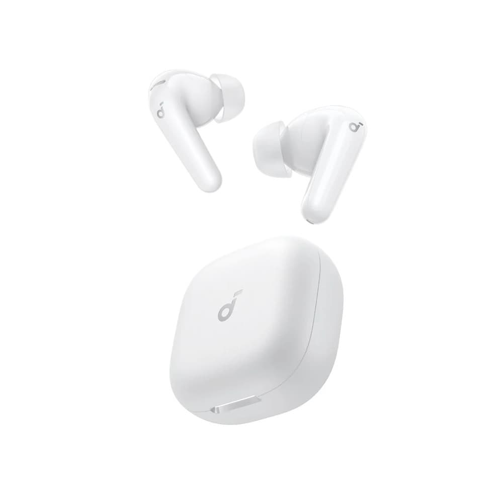 Безжични блутут слушалки с кейс за мобилни устройства - Anker Soundcore R60i NC TWS Earphones (бял)