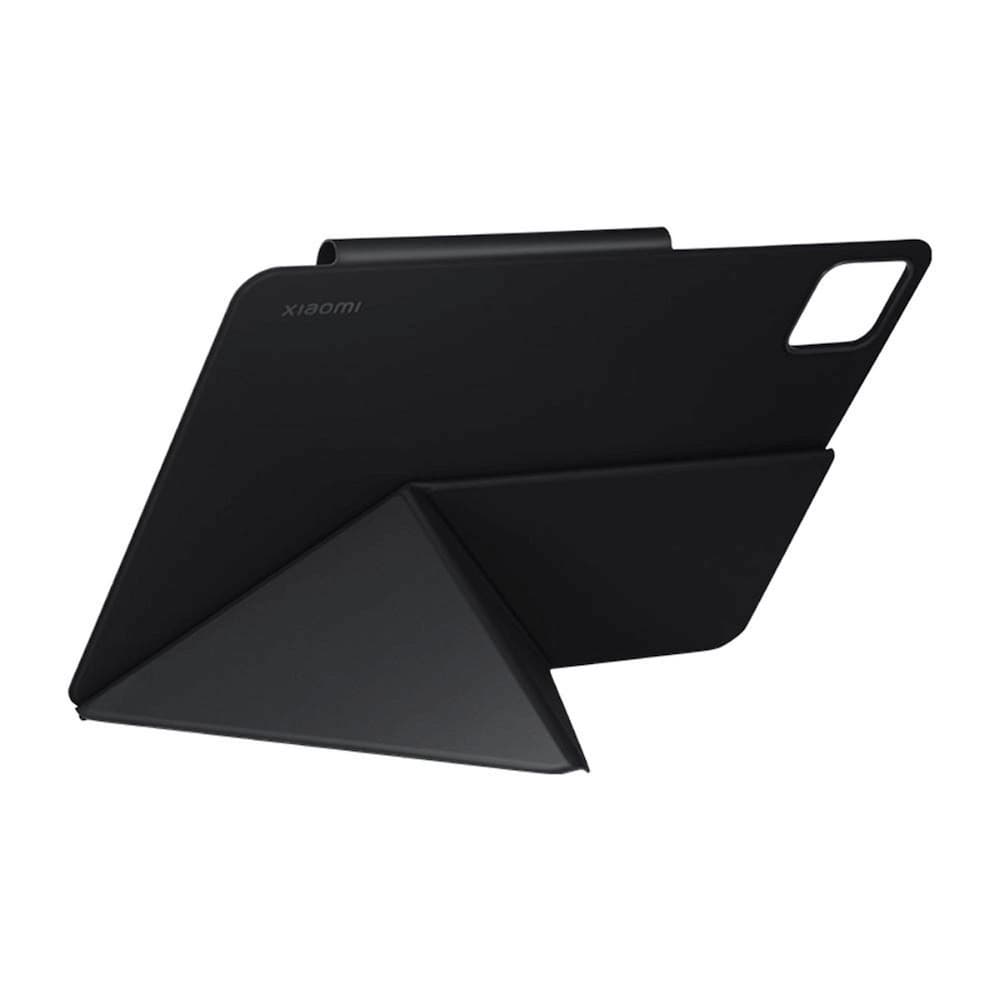 Оригинален магнитен полиуретанов калъф с поставка за Xiaomi Pad 7, Xiaomi Pad 7 Pro - Xiaomi Magnetic Flip Case (черен)