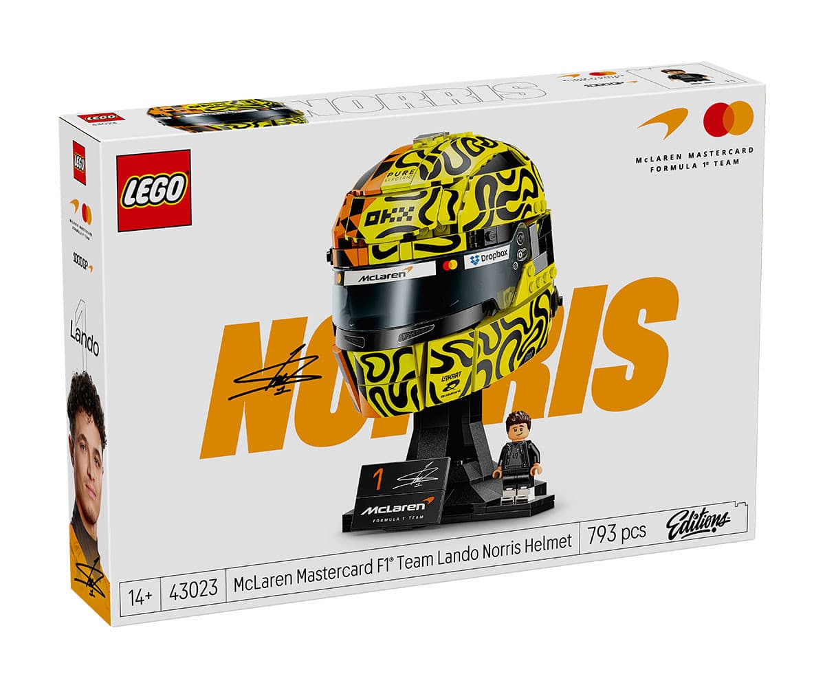 LEGO® Editions 43023 - Каска на Ландо Норис от отбора на McLaren Mastercard