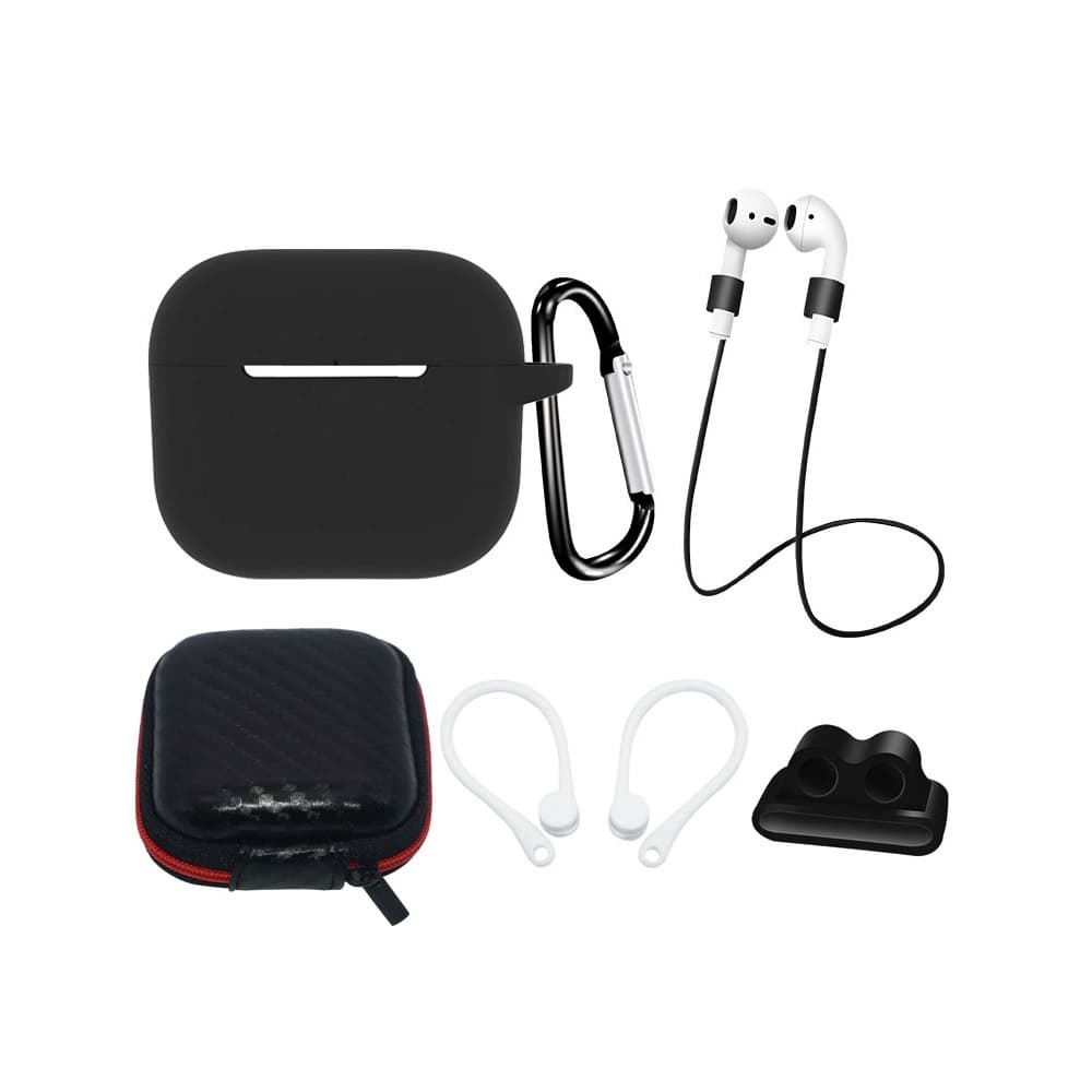 Комплект аксесоари за безжични слушалки Apple AirPods 3 - Silicone AirPods 3 Equipment Set Case