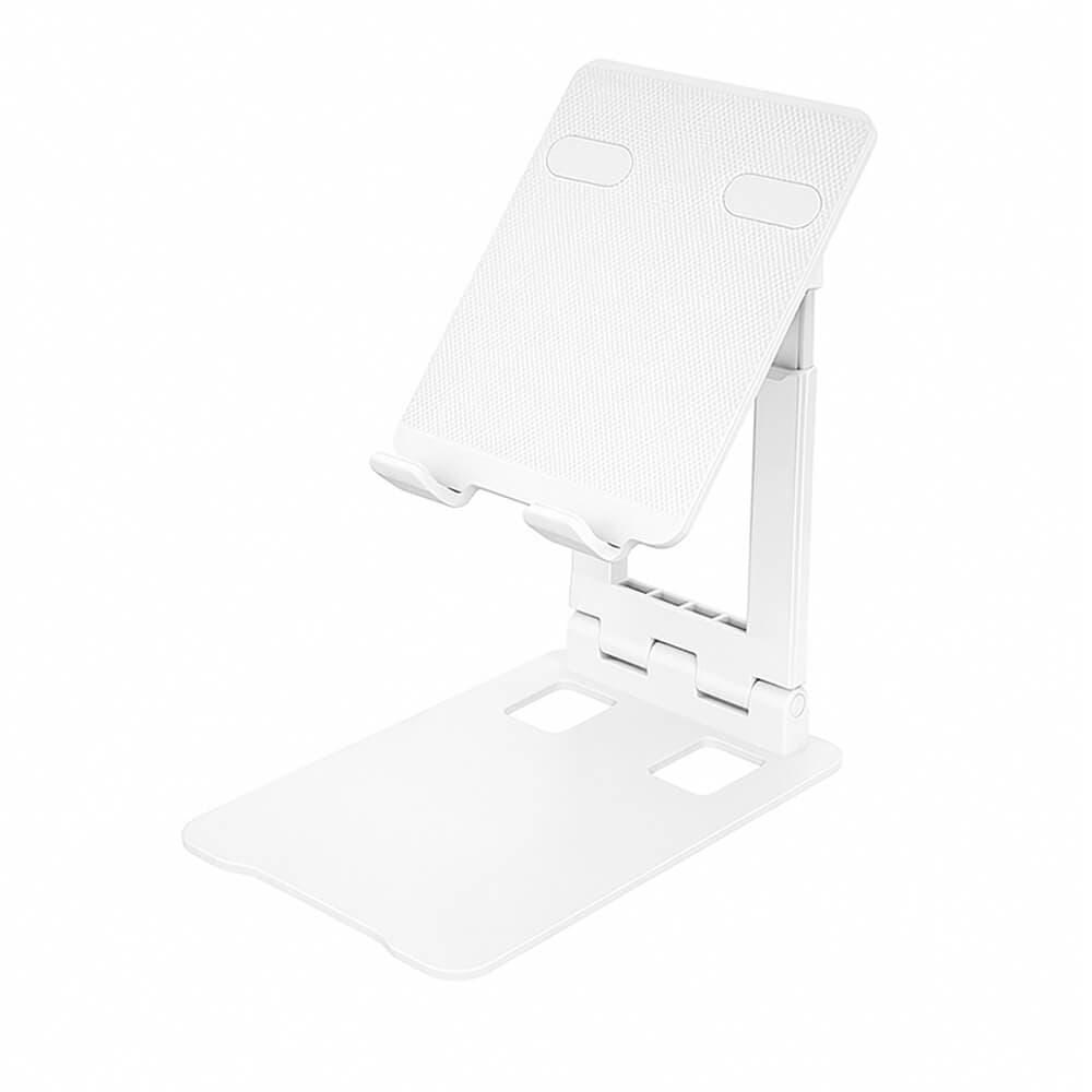 Преносима алуминиева сгъваема поставка за таблети до 11 инча - Wozinsky WPT-K28 Foldable Desk Tablet Stand (бял)