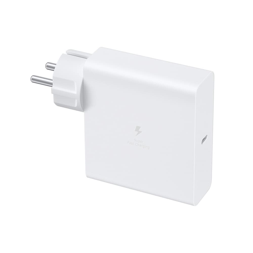 Оригинално захранване за Galaxy Book Ultra и мобилни устройства с USB-C порт - Samsung 140W USB-C Power Adapter (EP-TB410NWE) (ритейл опаковка)
