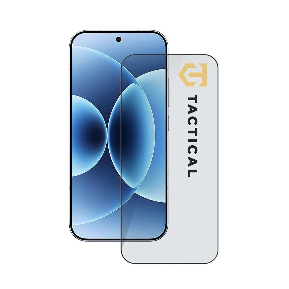 Стъклено защитно покритие за целия дисплей на Xiaomi 17 - Tactical Glass Shield 5D (черен-прозрачен)