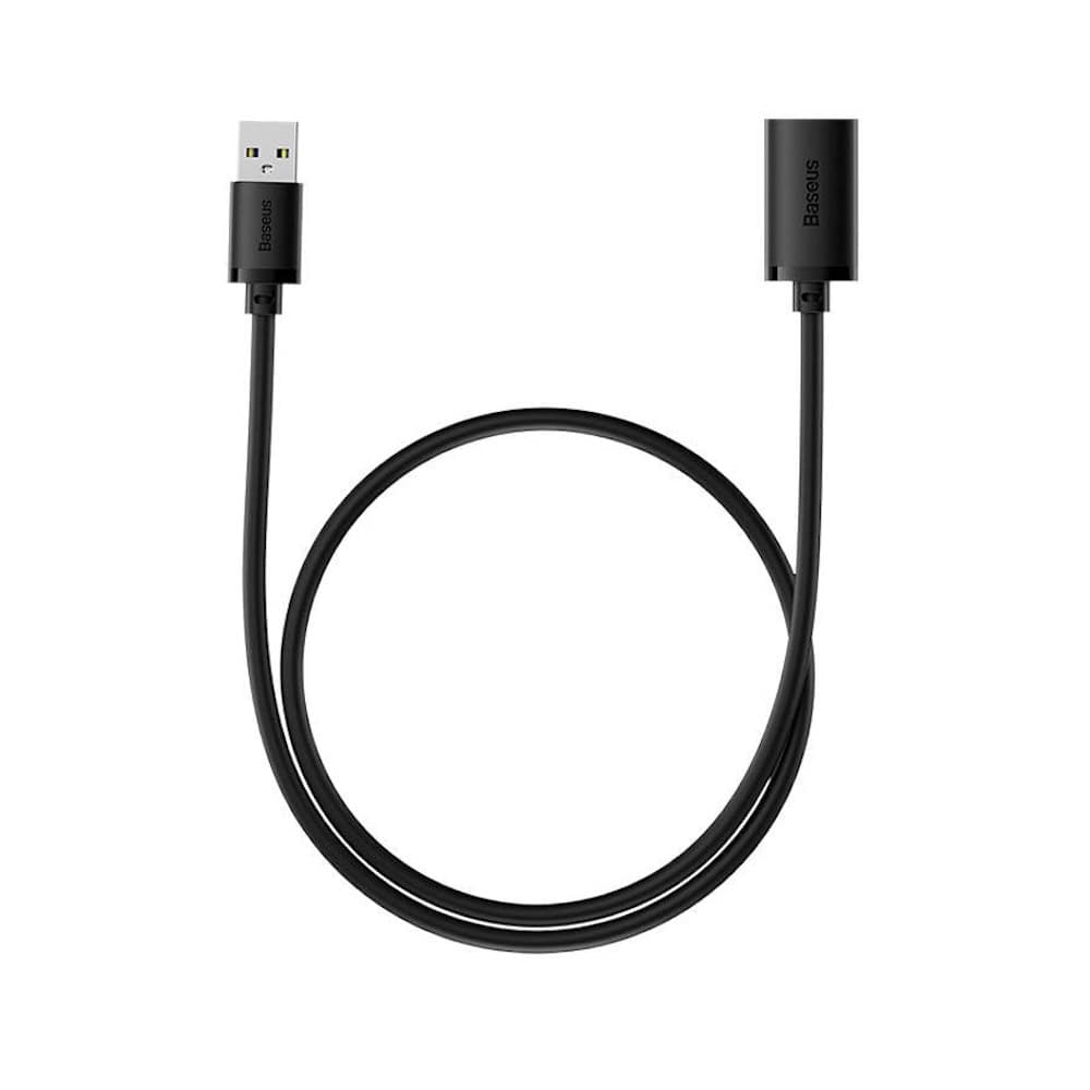 Удължителен USB-A кабел - Baseus AirJoy USB 3.0 Extension Cable (черен) (50 см)
