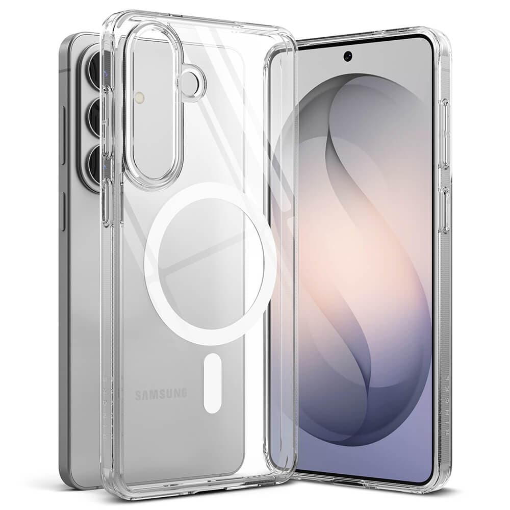 Хибриден кейс с висока степен на защита с MagSafe за Samsung Galaxy S26 Plus - Ringke Fusion MagSafe Case (прозрачен)
