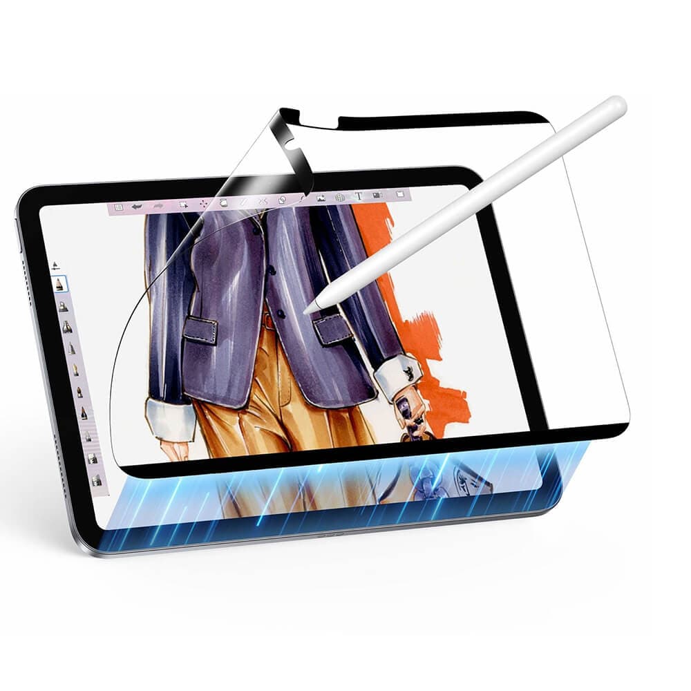 Магнитно защитно покритие (подходящо за рисуване) за дисплея на iPad 12 (2026), iPad 11 (2025), iPad 10 (2022) - ESR Paper Feel Magnetic Screen Protector
