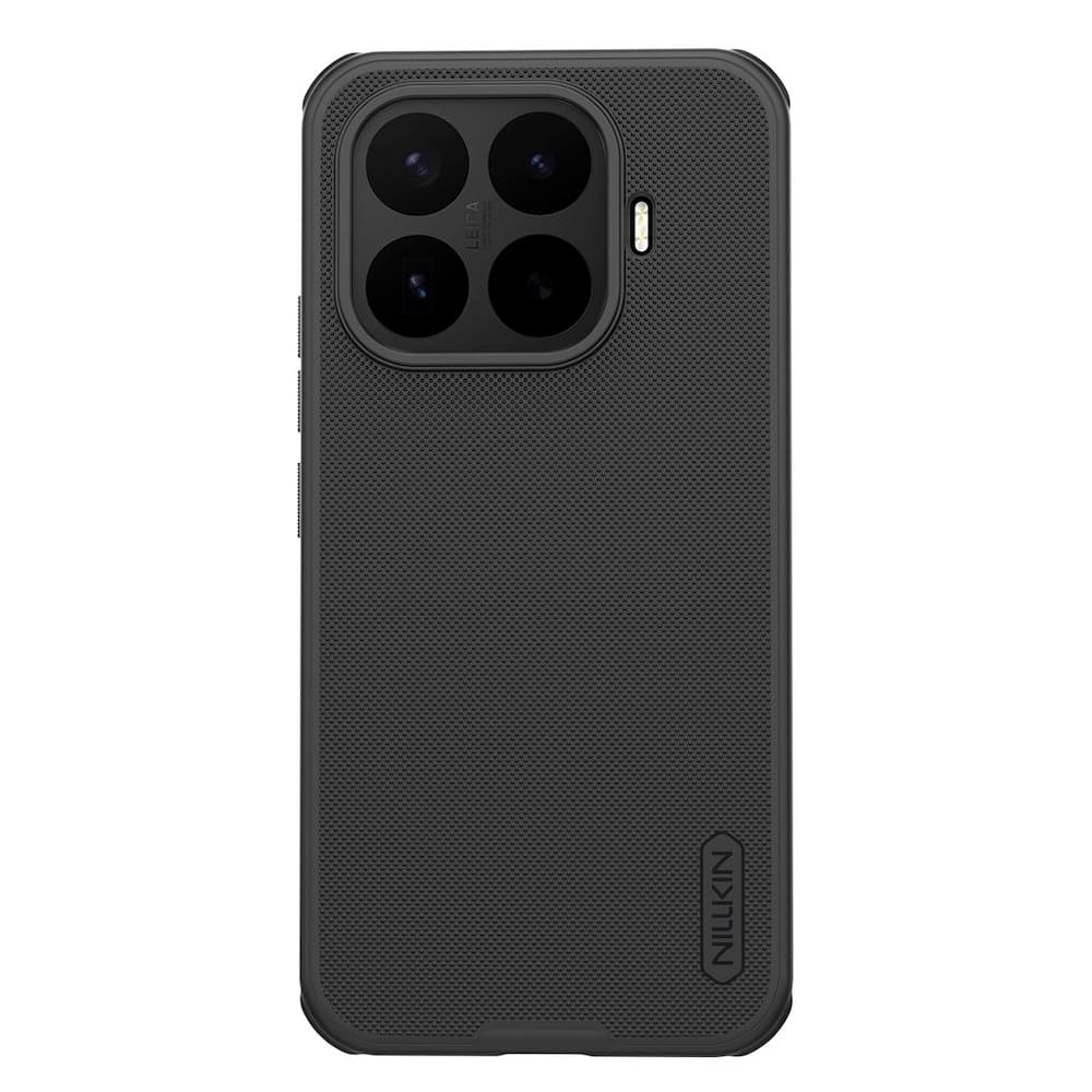 Хибриден удароустойчив кейс с MagSafe за Xiaomi 17T Pro - Nillkin Super Frosted Shield Pro Magnetic Case (черен)