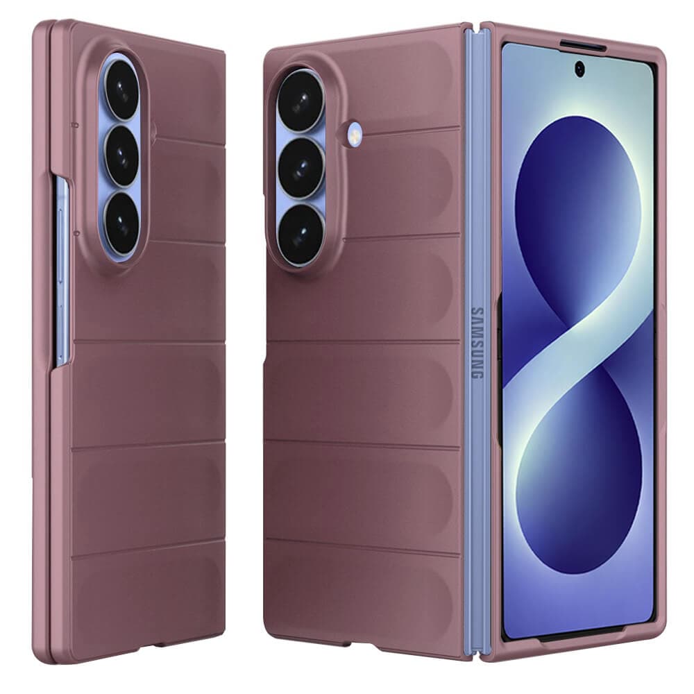 Удароустойчив поликарбонатов кейс за Samsung Galaxy Z Fold8 Ultra - Techsuit Magic Shield Hard Case (лилав)