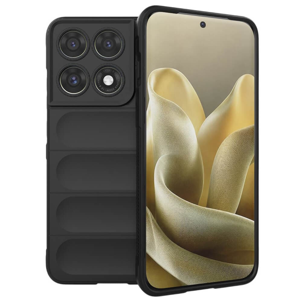 Удароустойчив силиконов (TPU) калъф за Motorola Edge 70 Pro - Techsuit Magic Shield TPU Case (черен)