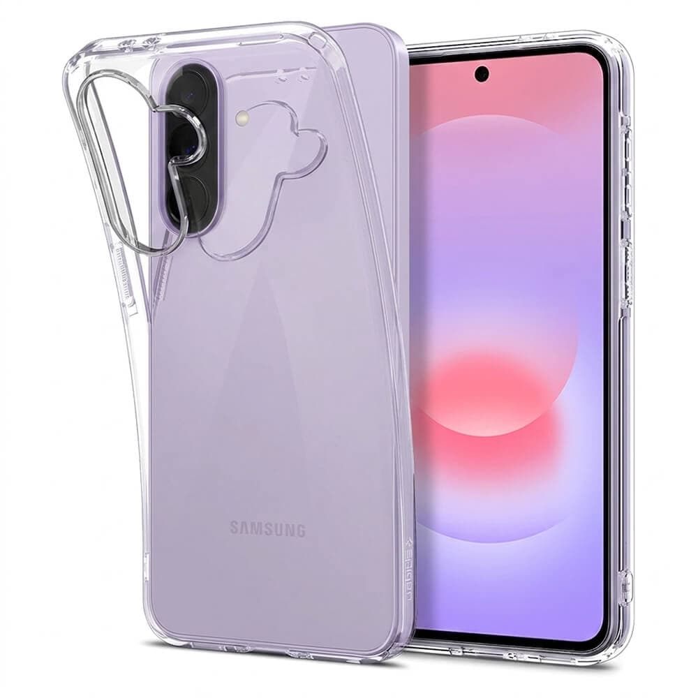 Тънък силиконов (TPU) калъф за Samsung Galaxy A37 5G - Spigen Liquid Crystal Case (прозрачен)