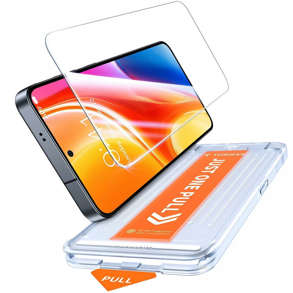 Стъклено защитно покритие за дисплея на Samsung Galaxy S26 Ultra - Torras GlassGo Install Master Tempered Glass (прозрачен)
