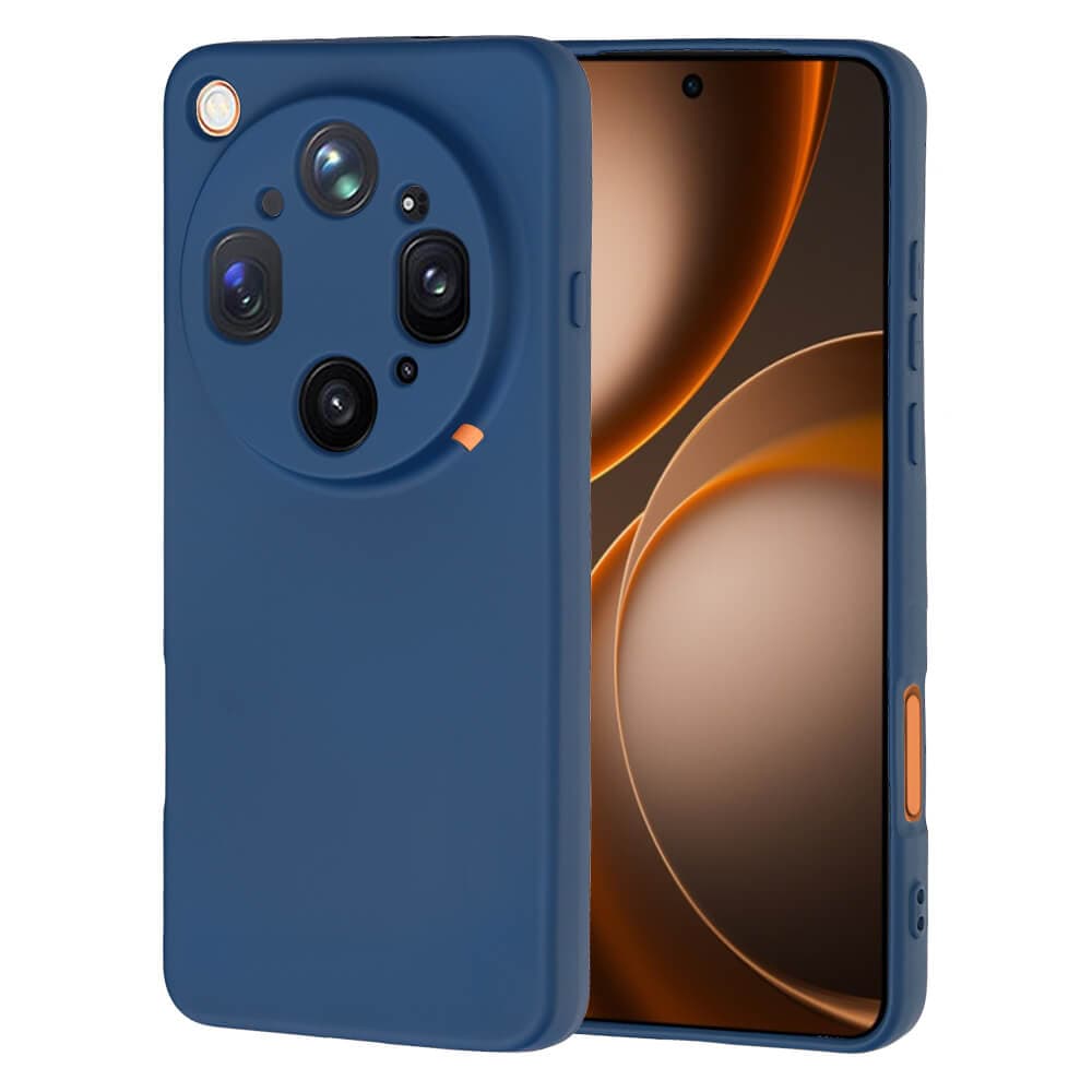 Силиконов (TPU) калъф за Oppo Find X9 Ultra - Techsuit SoftFlex Silicone Case (син)